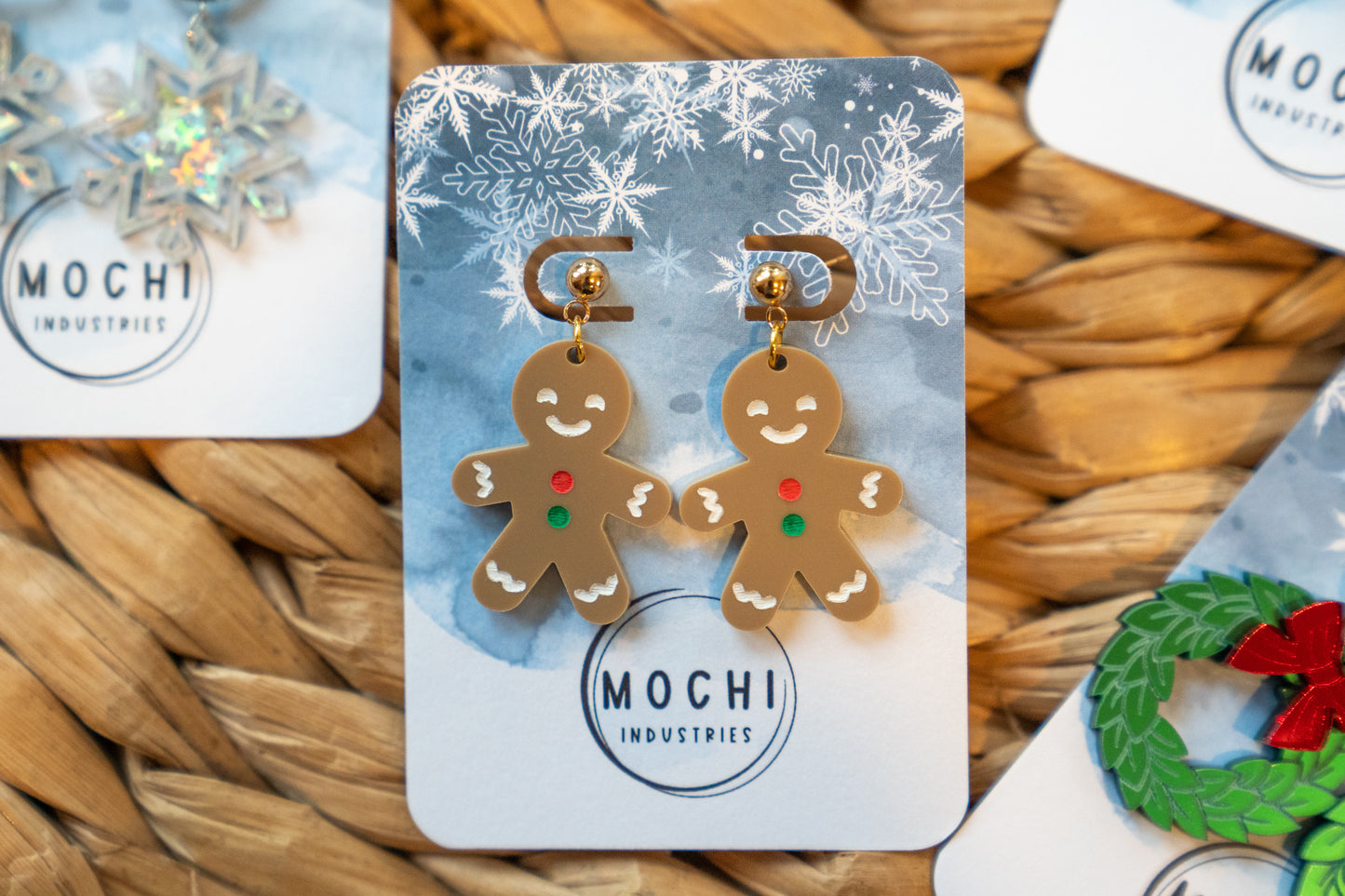 Gingerbread Earrings