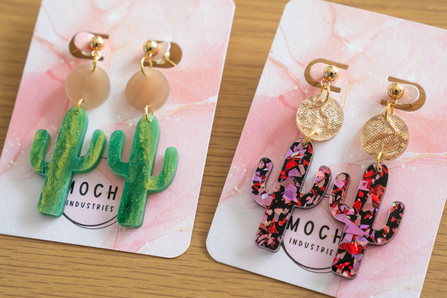 Cactus Earrings