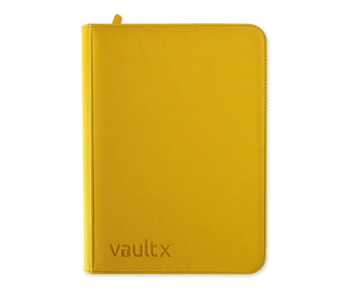 Yellow Duck 9-Pocket Trading Card Binder – Cute Yellow Duck Design, trading card binder, vaultx binder
