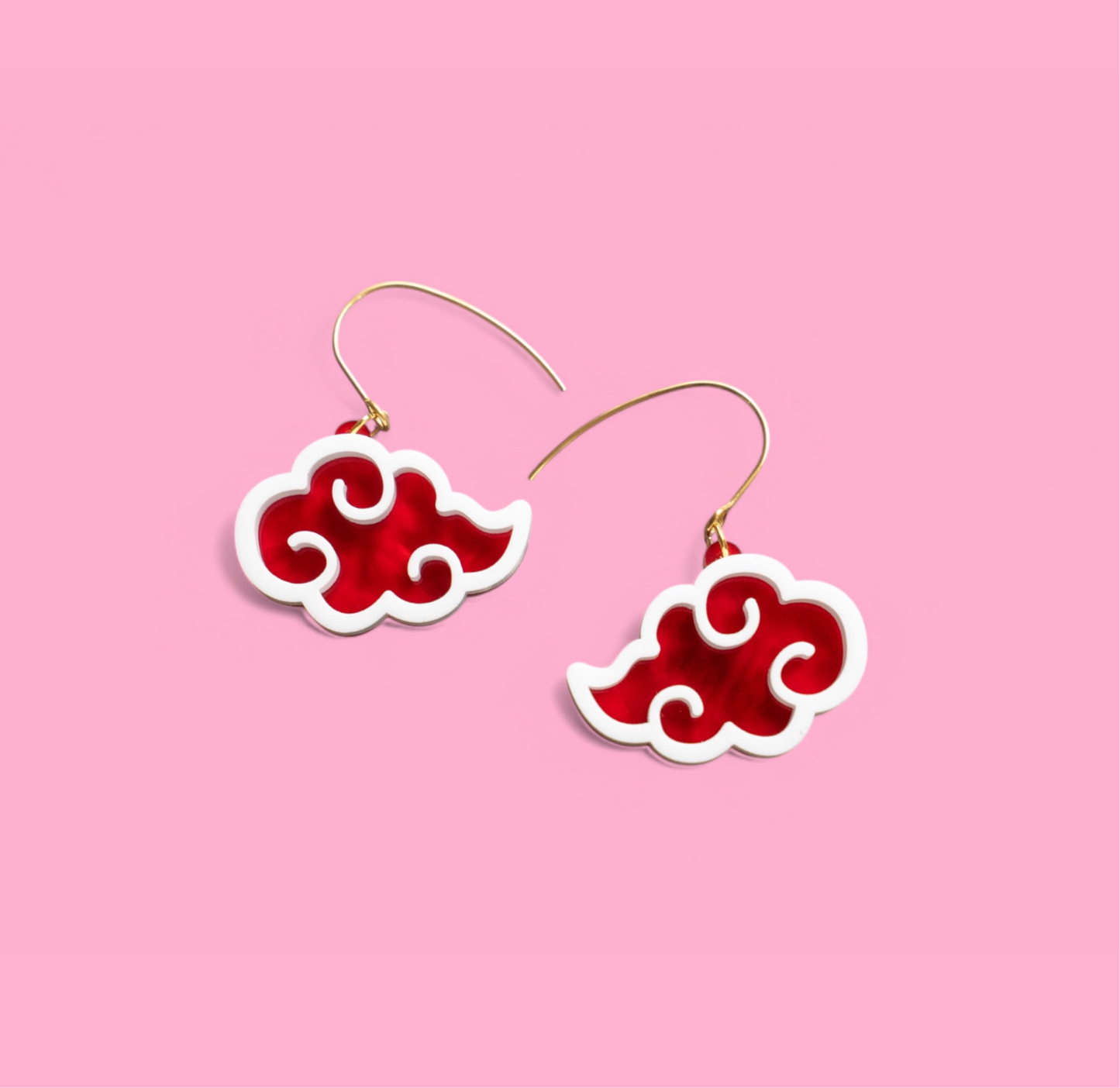 Red Cloud Earrings