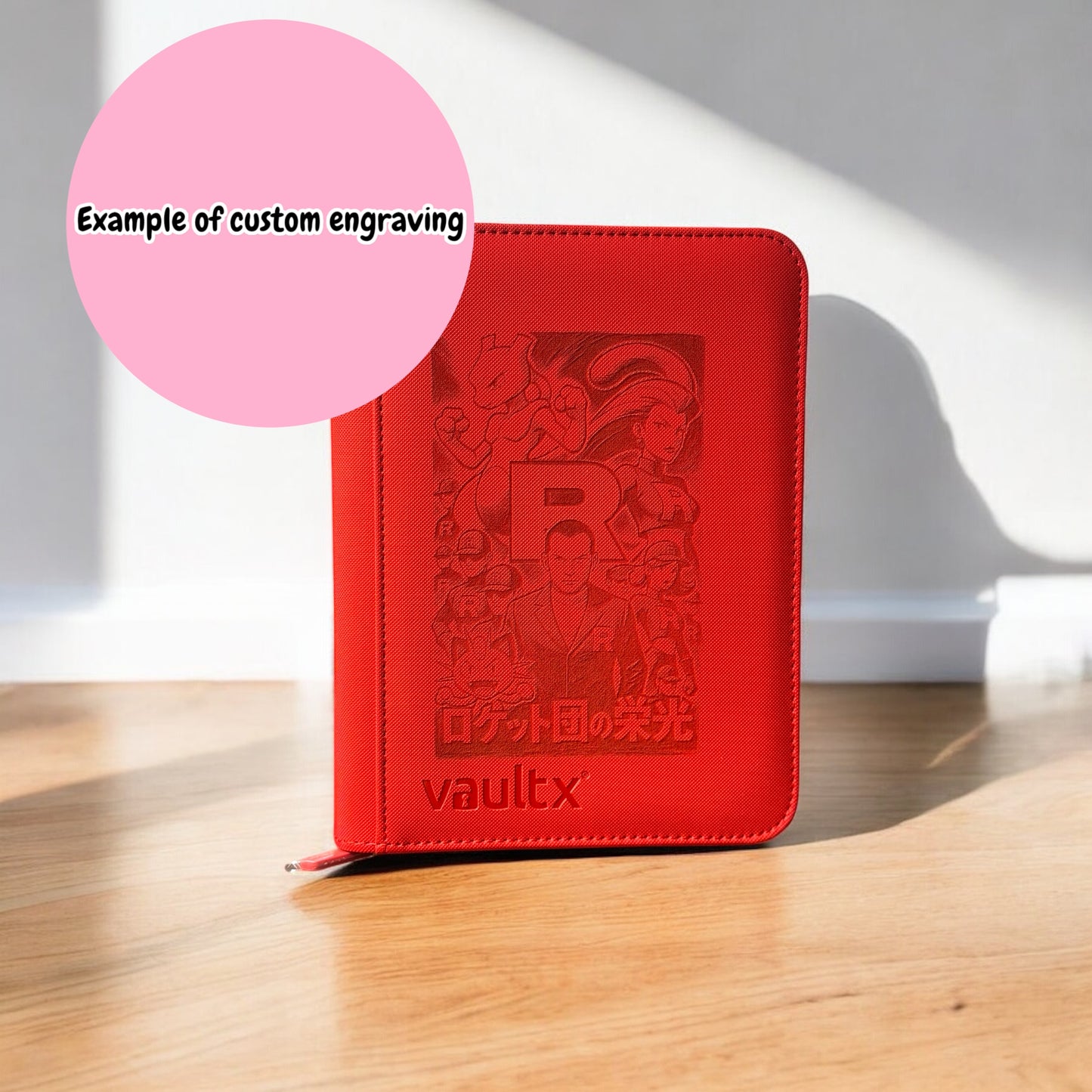 PREORDER-Pink or Purple Trading Card Zip Binder (Limited Edition)
