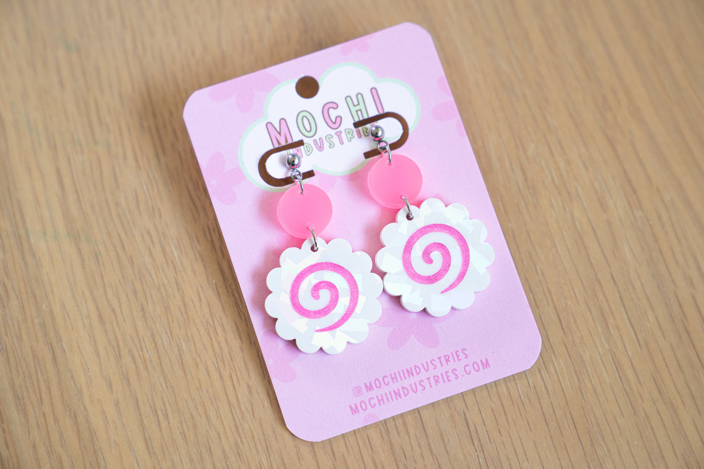 Narutomaki Earrings