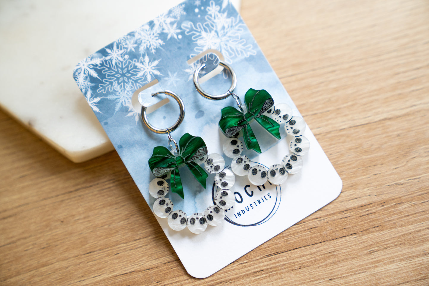 Skull Wreath Earrings