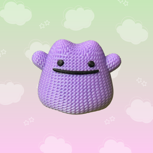 3D Printed Blob Figurine | Kawaii Collectible