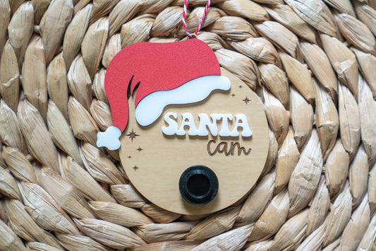 Santa Cam Ornament