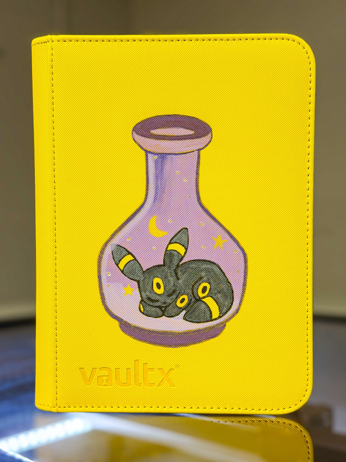 4 Pocket Dark Potion TCG Binder-Yellow