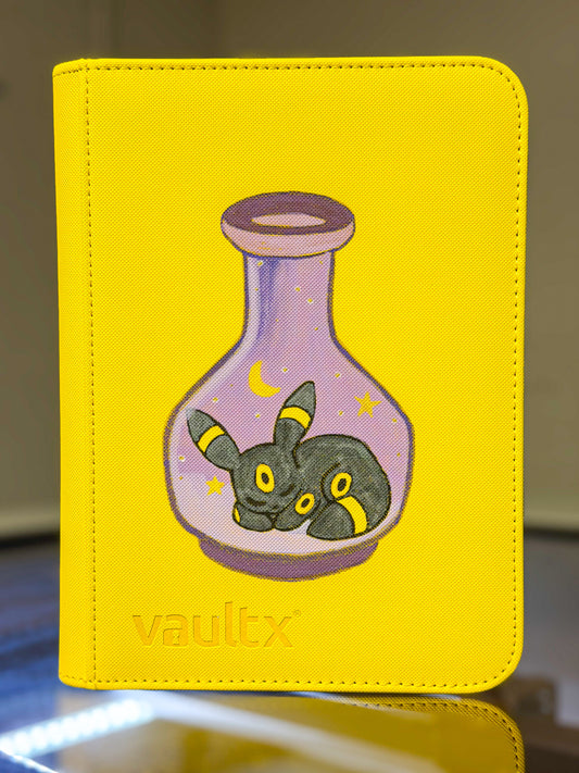 4 Pocket Dark Potion TCG Binder-Yellow