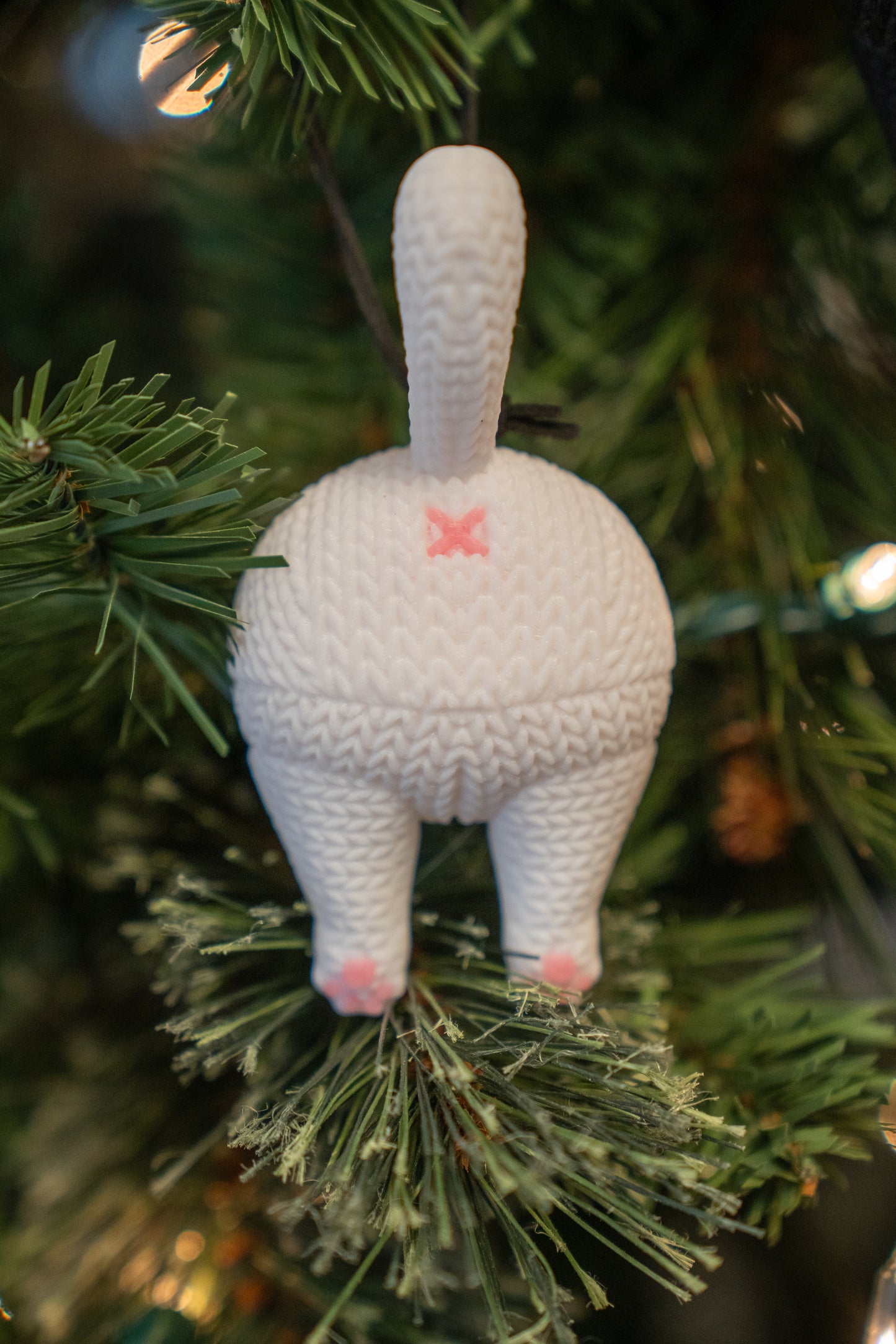 Cat Butt Ornament