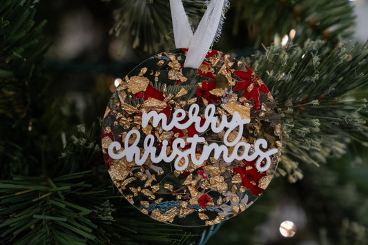 Merry Christmas Ornament