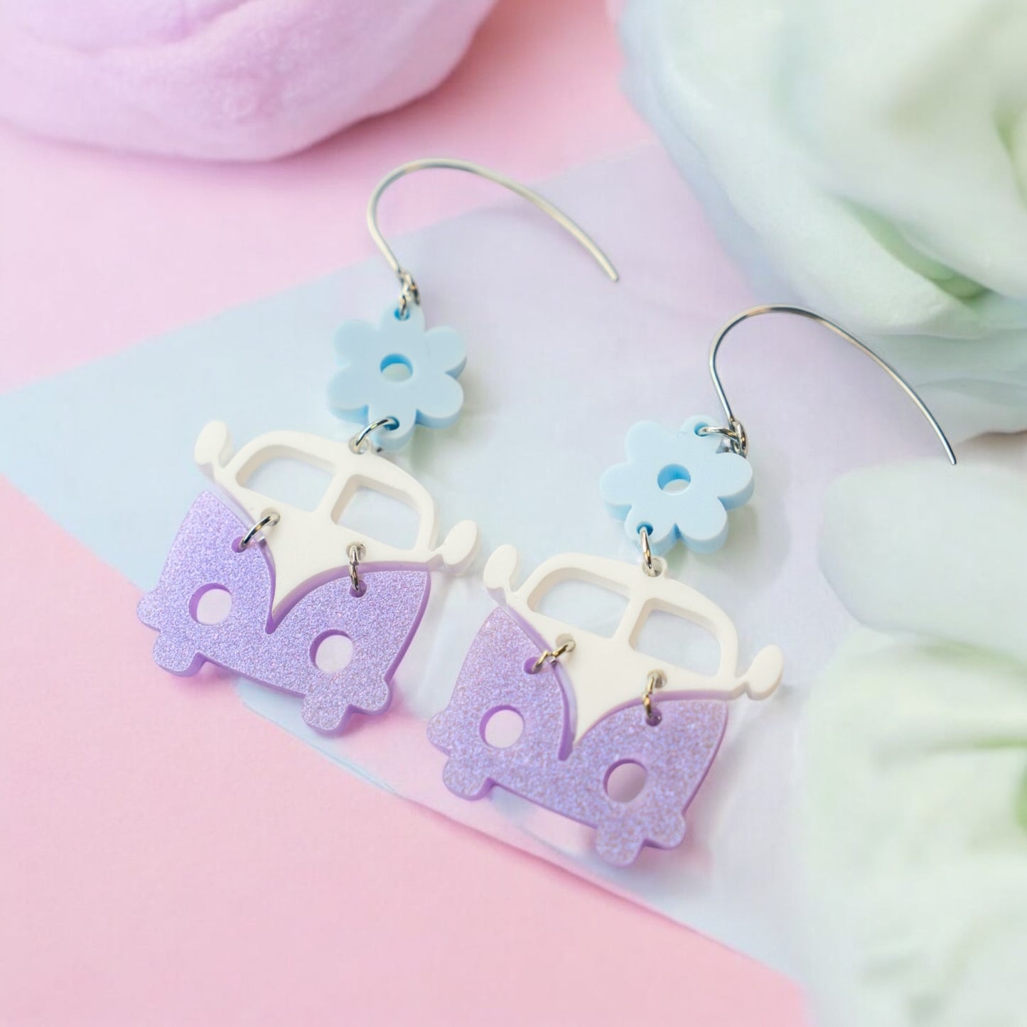 Groovy Van Earrings