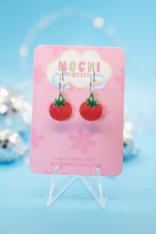Tomato Earrings