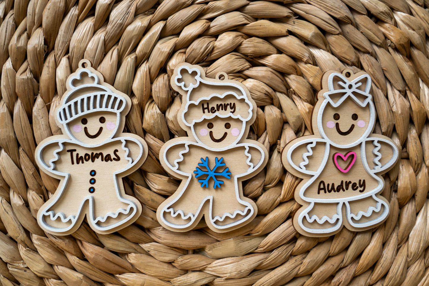 Personalized Gingerbread Ornament