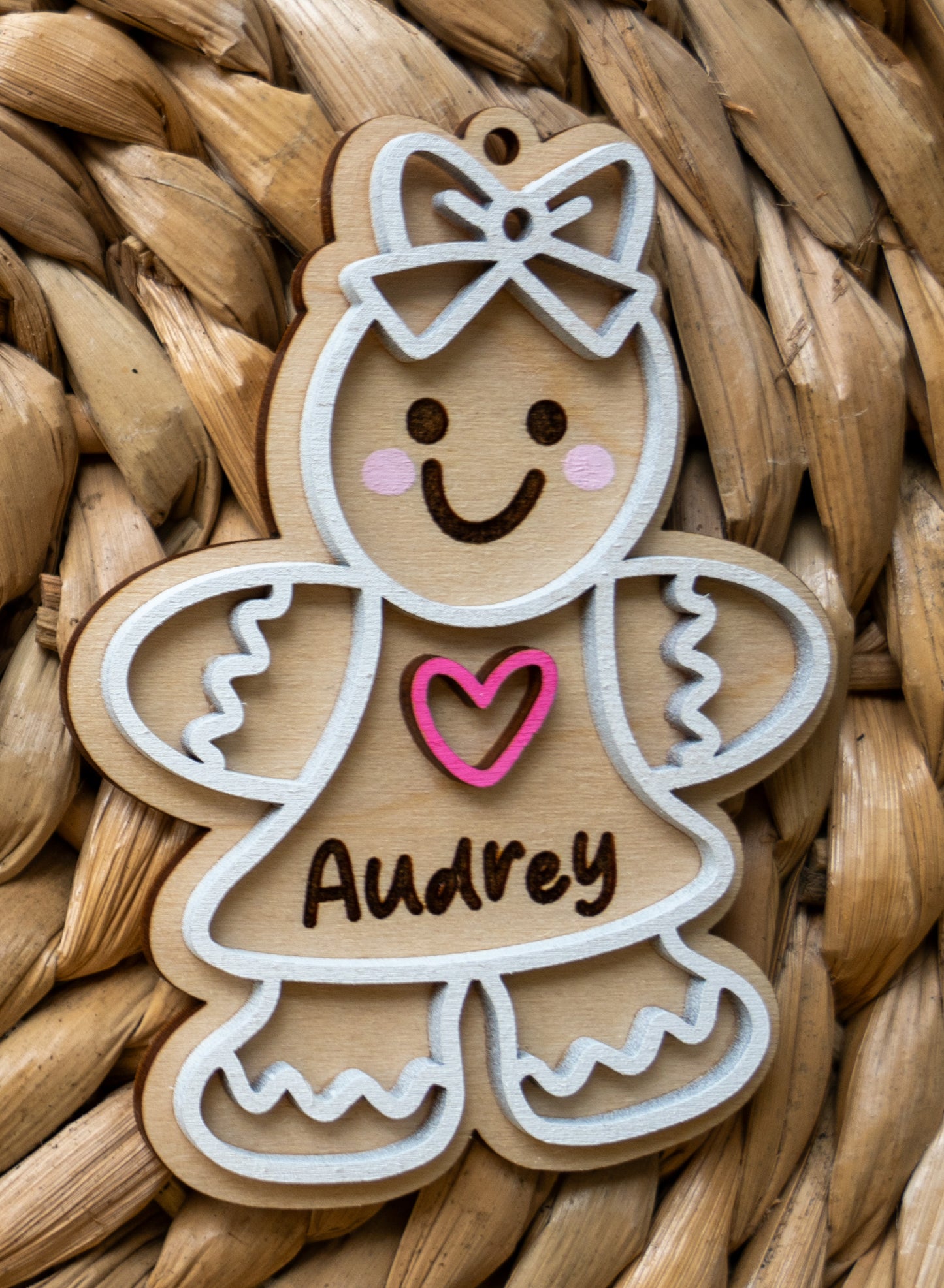 Personalized Gingerbread Ornament