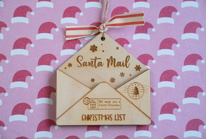 Santa Mail Ornament