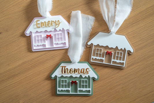 Gingerbread House Tags/Ornaments