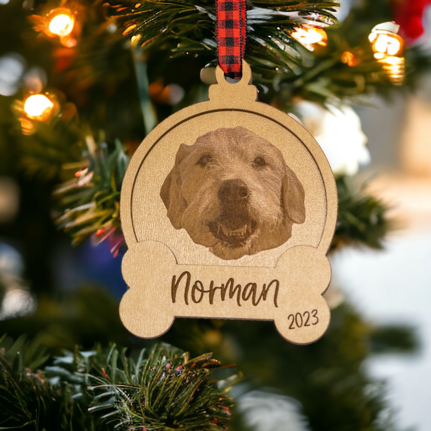 Custom Dog Ornament