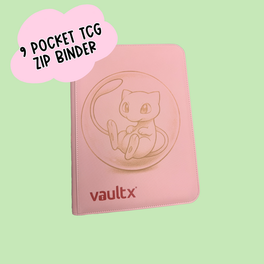 Engraved Magical Creature | 9-Pocket Trading Card Binder